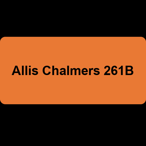Allis Chalmers 261B